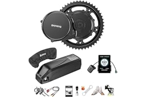 BAFANG 750W 48V Mid Motor Kit di conversione bici elettrica Kit eBike fai-da-te con batteria 18Ah 17.5Ah 13Ah 12Ah 10Ah per Mountain Road Bike, Mid Drive Converter per adulti, BB68/100mm