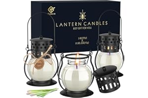 FUNXIM Velas de citronela para exteriores, 3 velas perfumadas de 2.5 onzas con aceites de citronela y cera de soja natural, velas de citronela para dormitorio, jardín, camping, regalos para mujeres