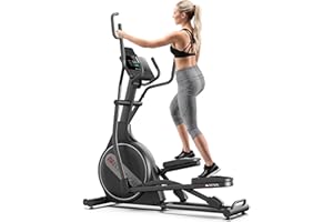 ‎ASVIVA AsVIVA E4 Pro Crosstrainer – Ellipsentrainer mit Ergometer-Funktion, 24 kg Schwungmasse, gelenkschonend, Bluetooth & Heimtrainer für effektives Training Zuhause