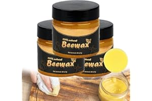 AOSRIOYLT For Il Restauratore Di Mobili Beefix, Lucidante Alla Cera D'api for Legno, Lucidante for Mobili Alla Cera D'api Beefix, Restauratore Di Legno Beefix Con Spugna, Lucidante E Balsamo Naturale for Mobili