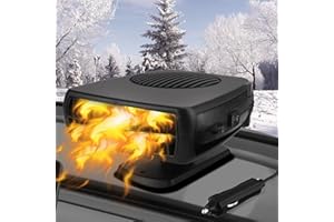 ‎QIDOE Qidoe 200W Autoheizung 12V Akku: Auto Heizung Tragbar kfz Heizlüfter 12 Volt Standheizung Defogger Scheibenheizung Ventilator mit zigarettenanzünder für Wohnmobil PKW Camping LKW 12 v 24v