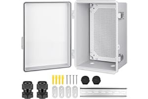 CHENGPI Caja Electrica Exterior, IP65 Caja Cuadro Electrico, Caja de Derivación de Montaje en Superficie, 250x350x150MM