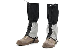 ‎LIKLOKS likloks Gaiters for Men & Women - Adjustable, Lightweight & Durable Leg Gaiters for Hiking, Boots & Outdoor Activities