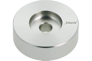 _blank #045si | 45 RPM single-adapter | Puck för 7 ' skivor | aluminium