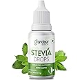 Grandeur Zero Colorie Sugar Free Stevia Drops, No Maltodextrin No Dextrose, For Keto Diet & Weight Watchers, Sugar Substitute - 20ml (400 servings)
