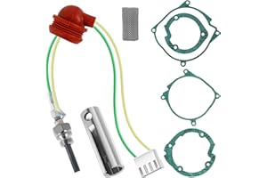 DANDELIONSKY 12V Glow Plug Repair Kit for 2KW 5KW 8KW Diesel Heater, Diesel Heater Glow Plug Kit, Efficient Universal Diesel Parking Heater Part Kit for Eberspacher D2 D4, D4S, Other glow plug