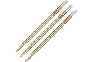 Target Darts Swiss Point Dart Spitzen, RVE (3er-Pack Spitzen) 26MM/30MM/35MM/40MM – Gold/Silber/Schwarz | Auswechselbare Dartspitzen, Swiss Storm Spitzen, Profi Dart Zubehör