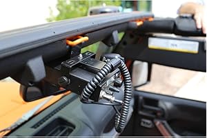 RUGGED RIDGE Support radio CB Jeep Wrangler JK 2007-2018