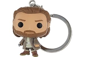 Funko Pop! Keychain: Obi-Wan Kenobi - Star Wars - Mini Figura in Vinile da Collezione Novità Portachiavi - Riempitivi per Calze - Idea Regalo - Merchandising Ufficiale - TV Fans - Minifigure