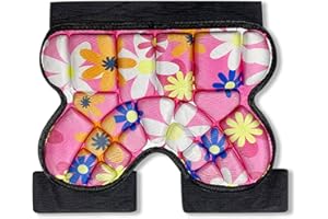 PORUPAEL Protector de Cadera Engrosado para Niños - Pantalones Cortos Acolchados de Snowboard, Protección de Cadera Acolchada