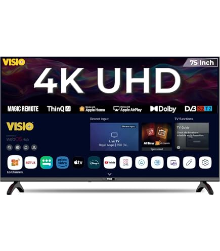 TCL 4K Led 75 Inch Smart Google TV (75P635) : Buy Online at Best