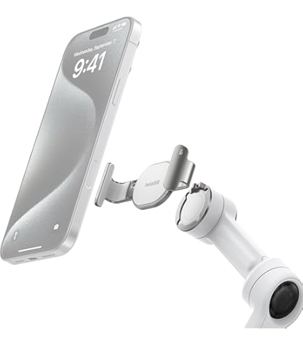 Insta360 Flow Pro ストーングレー insta360 Flow 2 Pro Magnetic Phone Clamp (Stone Gray) : Amazon.in