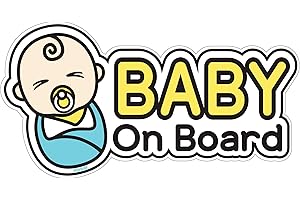 GEEKBEAR Baby on Board Sign for car (16. Newborn Baby)
