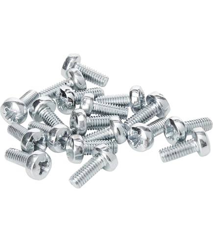 M4 Phillips Pan Head Machine Screws A2 Stainless Steel Thread Length 4 To 30mm,Pack 50-Piece (M4 X 4mm - View #7