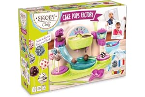 Smoby - Cake Pop Bäckerei - Back-Accessoire-Set zur Herstellung von Cake Pops, mit viel Zubehör, ohne Backzutaten, für Kinder ab 5 Jahren
