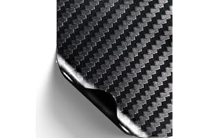 ‎SA ROCA SA ROCA® 26,18€/m² Auto-Folie 6D Carbon glänzend I Carbon-Folie Auto außen & Innenraum I Car-Wrapping-Folie mit Lufkanälen für blasenfreie Folierung I Schutzfolie Carbon Glanz (6D Carbon, 50 x 152cm)