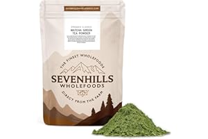 Sevenhills Wholefoods Organiczna japońska klasyczna zielona herbata matcha w proszku 200g