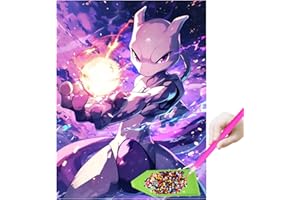 SHINESKY Diamond Painting Anime für Kinder Erwachsene 30x40cm, 5D Diamant painting bilder set, Diamond Painting Bastelset mit Cartoon-Bildern, Spielzeug Bausätze für Diamantmalerei, DIY Haus Deko Bastelset