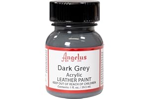 Angelus Leather Paint 1 Oz Dark Grey