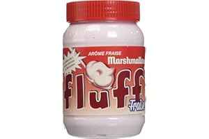 Durkee Fluff Pâte à tartiner Chamallow Fraise 213 g - Lot de 3