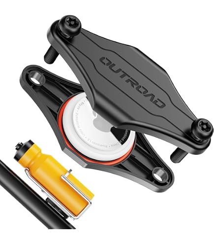 Sonnette de vélo pour AirTag, pour AirTag caché dans la cloche, étanche, avec vis et outils, pour vélo, VTT, convient pour guidon de 22 à 31,8 mm Sonnette de vélo pour AirTag, pour AirTag caché dans la cloche, étanche, avec vis et outils, pour vélo, VTT, convient pour guidon de 22 à 31,8 mm