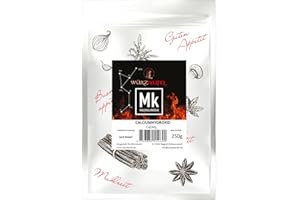 ‎WÜRZTEUFEL Würzteufel Calciumhydroxid (Löschkalk) – Kalziumhydroxid in Lebensmittelqualität – Kalkhydrat (CaOH2) für Konjak-Nudeln & Molekularküche – Lebensmittel Säureregulator – 250g Beutel