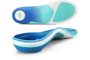 PCSsole Solette Ortopediche Modello Migliorato con Cuscinetto in Bagassa - Supporto per Fascite Plantare, Piede Piatto e Tallonite - Comfort Tutto il Giorno