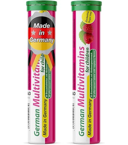 ハピ Multivitamin - 2 x 20 effervescent Tablets - Orange Flavor - T&D