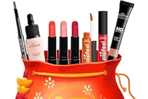 FantasyDay All-in-one Makeup Set Gift Surprise | Full Makeup Kit for Women Multipurpose Essential Starter Bundle Include Eyeshadow Palette Lipstick Blush Concealer Face Powder Eyeliner Mascara Brush