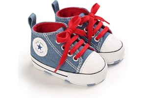 DEBAIJIA Bambino Scarpe Espadrillas 0-18M Suola Morbida Ragazzo Tela Sneaker Infantile Antiscivolo Traspirante