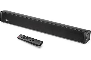 TELE System Soundbar TS5430W SONIC 30W Bluetooth 5.0, 12V con HDMI ARC, AUX, USB, per TV e Camper – Audio Potente, Design Compatto, Cavo Auto Incluso, Lettore Multimediale, Telecomando