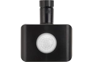 NATIONAL LIGHTING Plug & Play Accessory for the SALDE LED Floodlight - PIR Sensor Motion Activated 120 Degree Presence Detector Outdoor Weatherproof Sensor with Adjustable Timer IP65 Rated