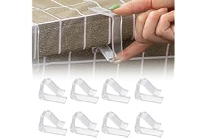 Haqatr 8Pcs Table Cloth Clips For Outside Table,Transparent Tablecloth Clips,Picnic Table Anti-Slip Tablecloth Fixing Clips Plastic,Table Clips For Restaurant Picnic Wedding Party Outdoor Garden