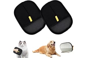 Fell Magnet Handschuh - Tierhaarentferner Für Hunde & Katzen - Wiederverwendbar & Antistatisch - Sanfte Fellpflege