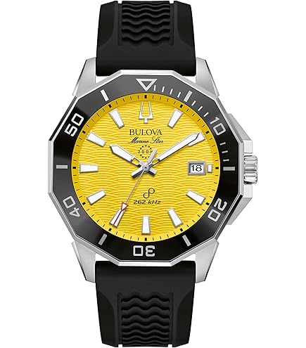 Orologio Bulova Jet Star Argento 40mm Pelle 96B414 :: Sorelle Ronco