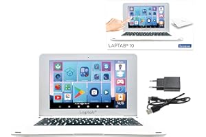 Lexibook, LAPTAB® 11, laptop z ekranem dotykowym, dla całej rodziny, treści edukacyjne i zabawne, działa z systemem Android™, kontrola rodzicielska, ultracienki i lekki, LT11FR