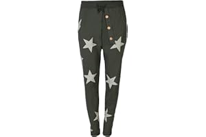 FASHION YOU WANT Jogginghose Größe 36-50 Sweatpants Sterne Boyfriend Ali Baba Style Anker Camouflage Uni Farben