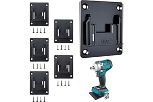 TEPULAS Werkzeughalter Lagerung, Maschinenhalter Bohrschrauber Wandhalterung für Makita 18V Bohrwerkzeuge & Elektrowerkzeug -6X