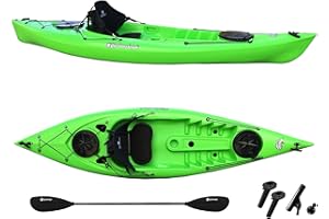 Kayak Privat, canoa 1 posto Big Mama Kayak da 295 cm, 2 gavoni, 100% made in Italy