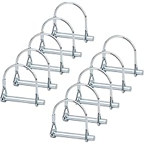 Perni Di Bloccaggio A Filo - 10 Pezzi In Acciaio Per Fattoria E Giardino - Foto 12