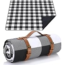 Coperta Da Picnic XXL 200x200cm - Impermeabile, Pieghevole, Con Maniglia, Per Spiaggia E Giardino - Foto 11