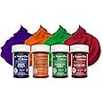 Sugarflair Mixed Colours Food Colouring Paste Set - Highly Concentrated for Use with Sugarpaste, Modelling Pastes, Fondant, Buttercream, Royal Icing, Cake Mixes and more - Multipack 4x 25g