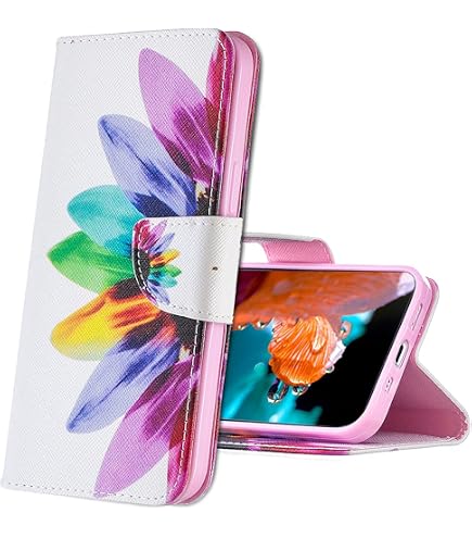 YIKLA Cover per Oppo A74 4G, Retro Farfalla Design Pattern Custodia Folio, Premium PU/TPU Pelle Flip Wallet Cover, con [Slot per Schede] [Chiusura Magnetica]- Blu