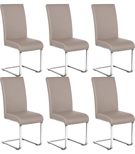 IDIMEX Lot de 4 chaises NATHALIE, en synthétique pas cher