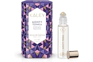 A ATHENA'S KALEY KALEY | Profumo in Olio Roll On Monty Tonka 10ml - Fragranza Ambrata e Speziata, Made in Italy
