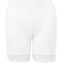 Cotton \u0026 Lace Cycling Shorts 