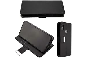 caseroxx Handy Hülle Tasche kompatibel mit Gigaset GS290 Bookstyle-Case Wallet Case in schwarz