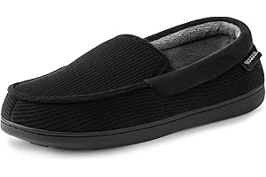 RockDove Men’s Removable Insole Slippers with SILVADUR Anti-Odor Protection