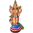 GP Decors Murugar Golu Doll – Papermache 1.5 Feet Lord Murugan Statue for Navaratri Festival & Golu Decoration | Handcrafted South Indian Golu Bommai for Pooja