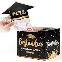 Jumbo-Graduationskarte 2025 – 50x32 Cm, Gästebuch Mit Umschlag, Party-Dekoration